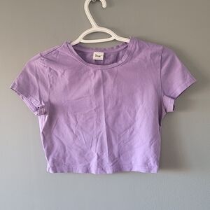 Aritiza TNA Cropped T Shirt, size small